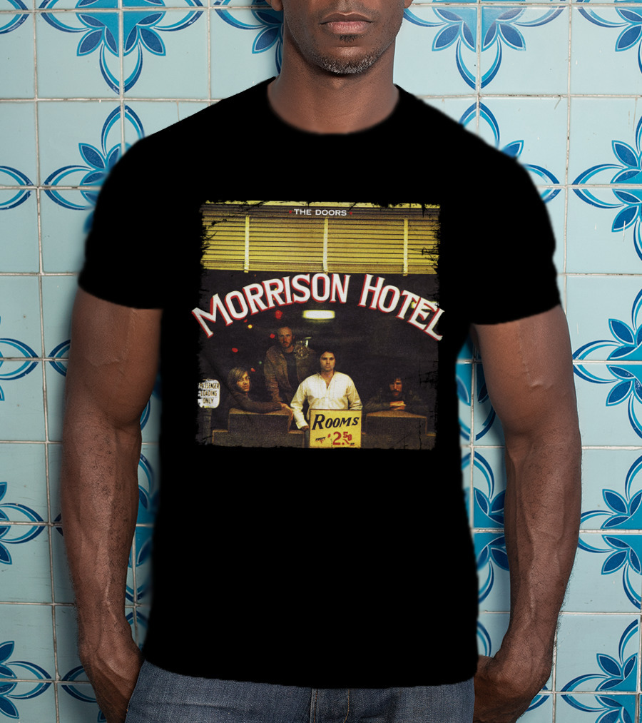 The Doors Morrison Hotel Classic Album Cover T-Shirt