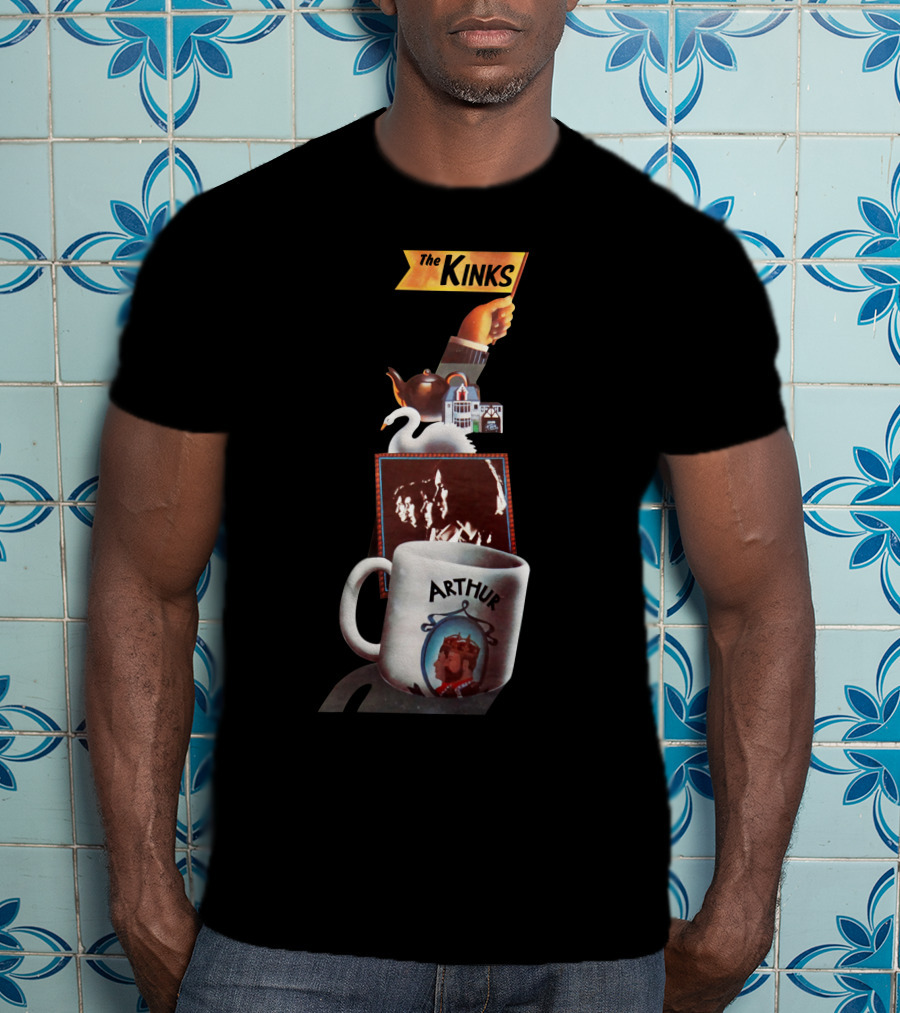 The Kinks Arthur Album Cover Artwork Mug And Teapot T-Shirt