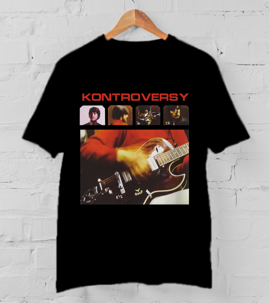 Kontroversy Guitar And Band T-Shirt