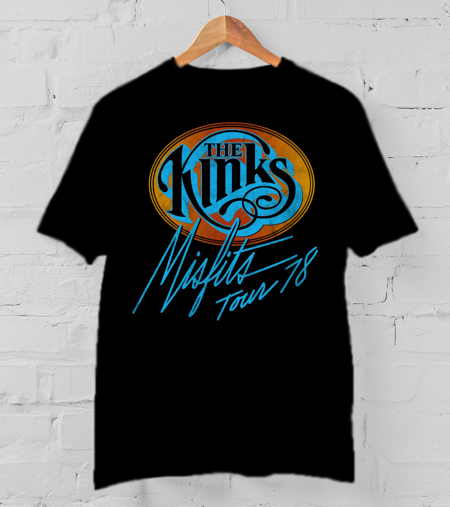 The Kinks Misfits Tour '78 T-Shirt