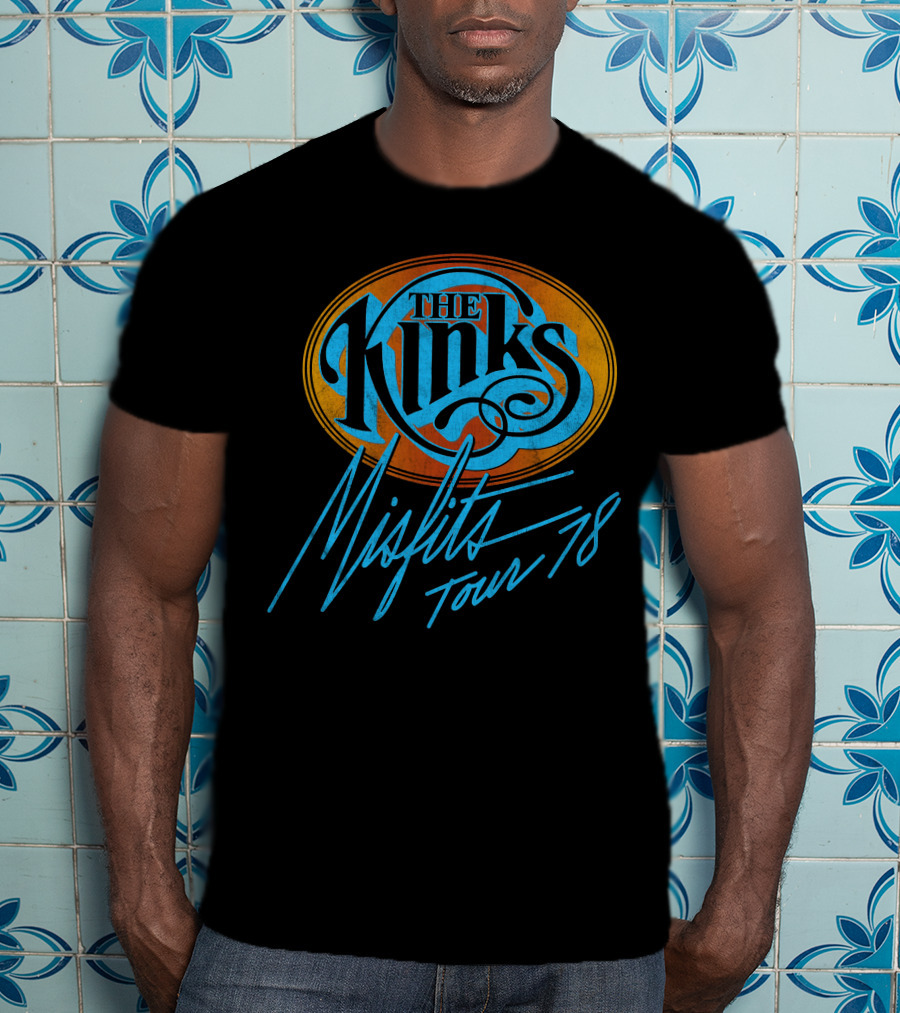 The Kinks Misfits Tour '78 T-Shirt