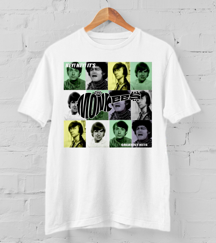 Hey! Hey! It's The Monkees Greatest Hits T-Shirt