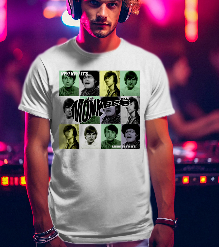 Hey! Hey! It's The Monkees Greatest Hits T-Shirt