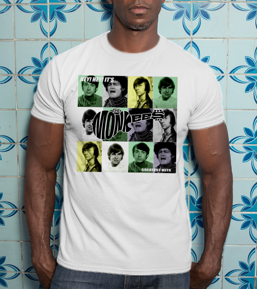 Hey! Hey! It's The Monkees Greatest Hits T-Shirt