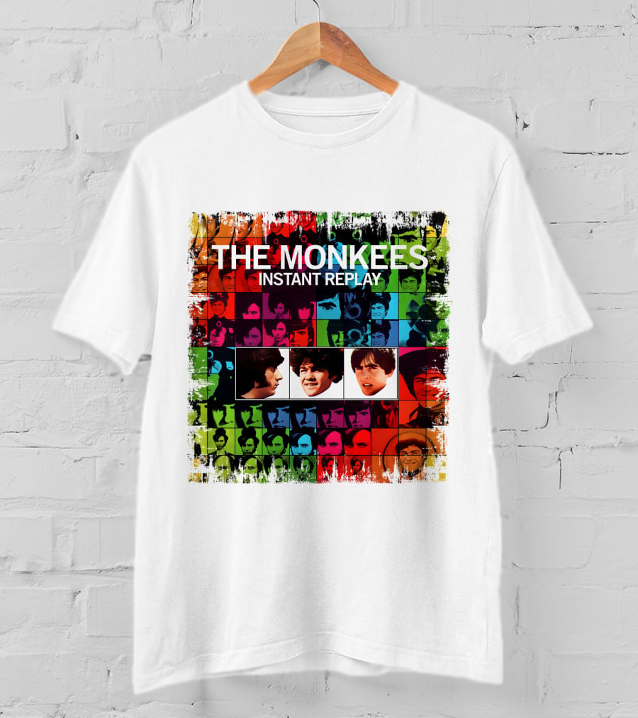 The Monkees Instant Replay Album Art Collage T-Shirt