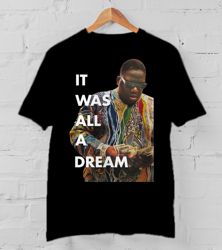It Was All A Dream Coogi Sweater Money T-Shirt