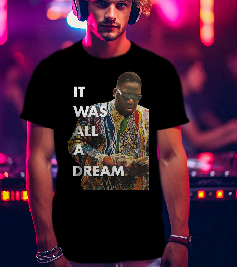 It Was All A Dream Coogi Sweater Money T-Shirt