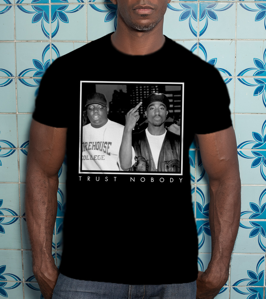 Ntb Trust Nobody Morehouse College Two Rappers T-Shirt