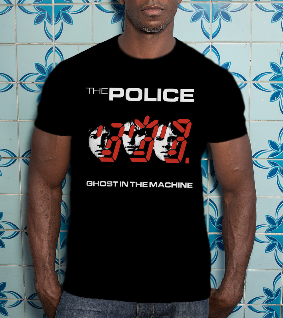 The Police Ghost In The Machine 1979 1980 1981 1982 1983 T-Shirt