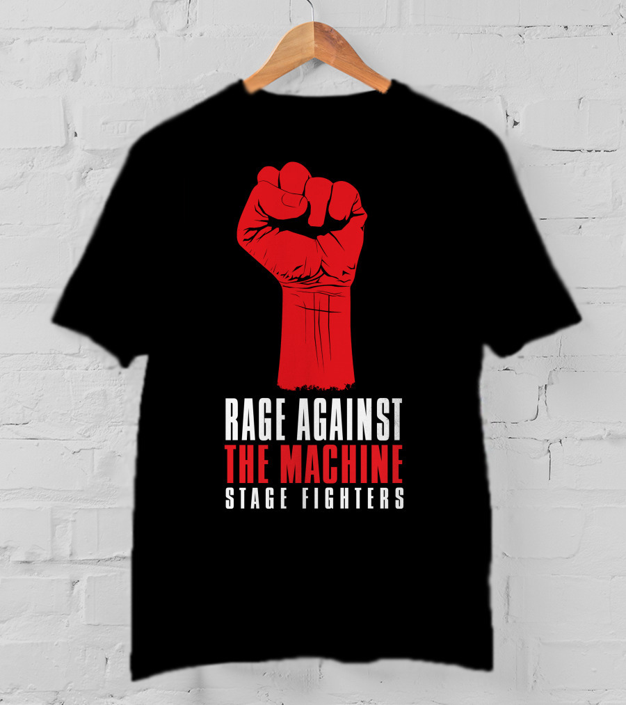 Rage Against The Machine Stage Fighters Fist T-Shirt