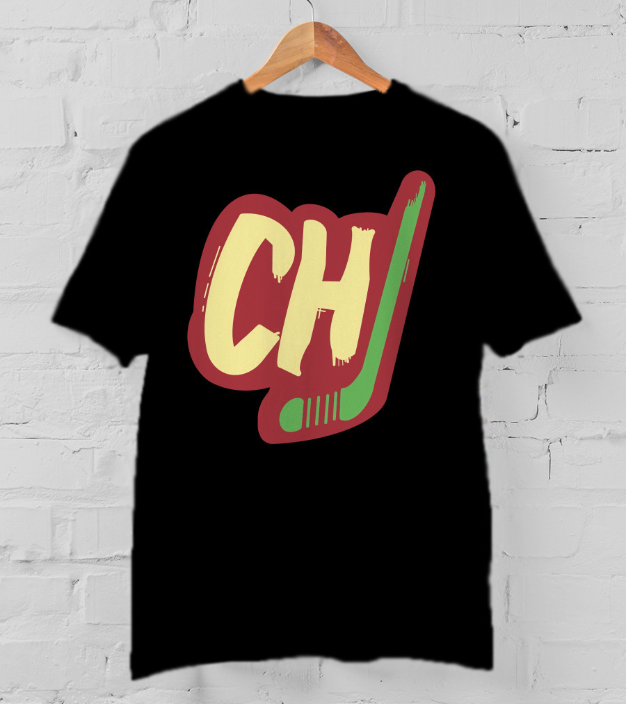 Chicago Blackhawks Hockey Ch Block Style T-Shirt