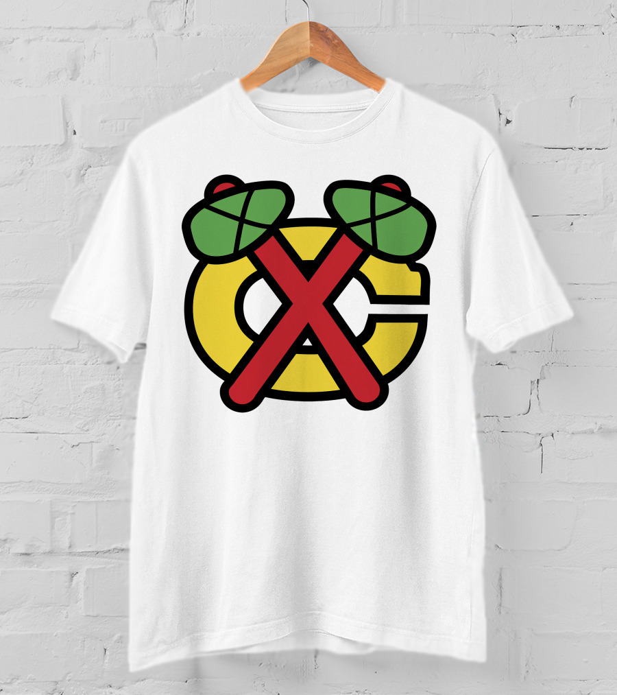 Chicago Blackhawks Classic Crossover Hockey T-Shirt