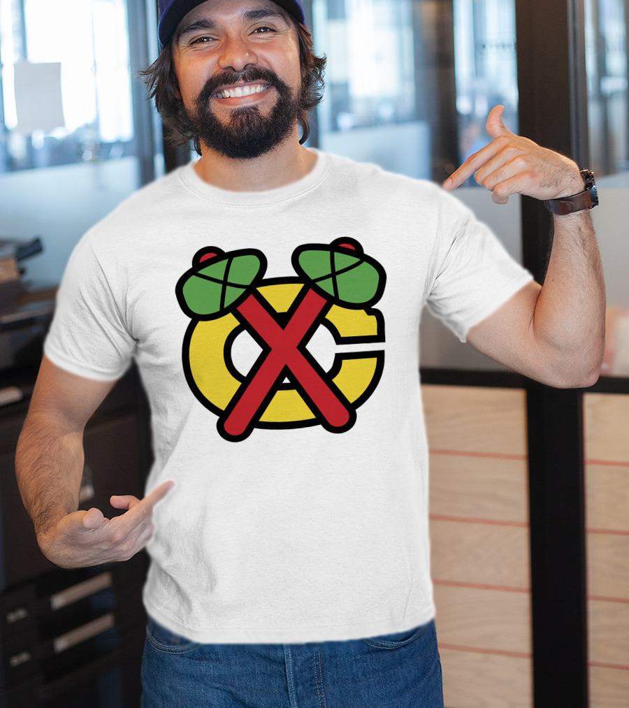 Chicago Blackhawks Classic Crossover Hockey T-Shirt