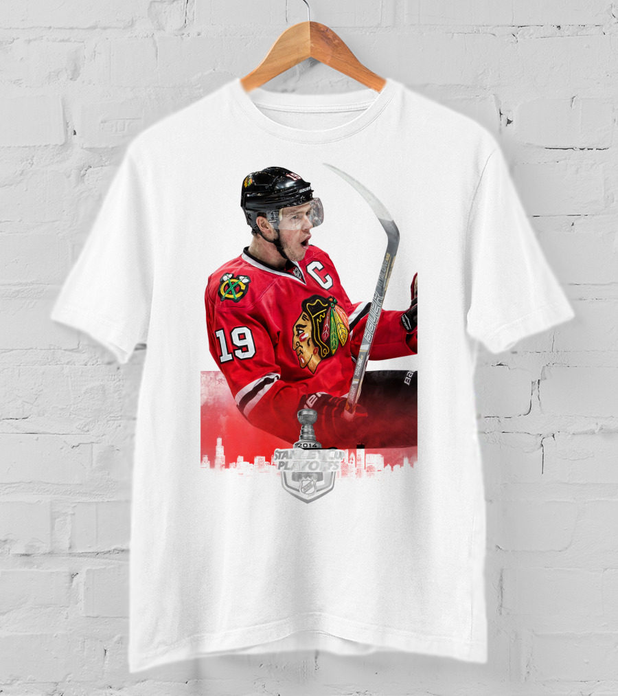 Chicago Blackhawks Nhl 2014 Stanley Cup Playoffs Captain T-Shirt