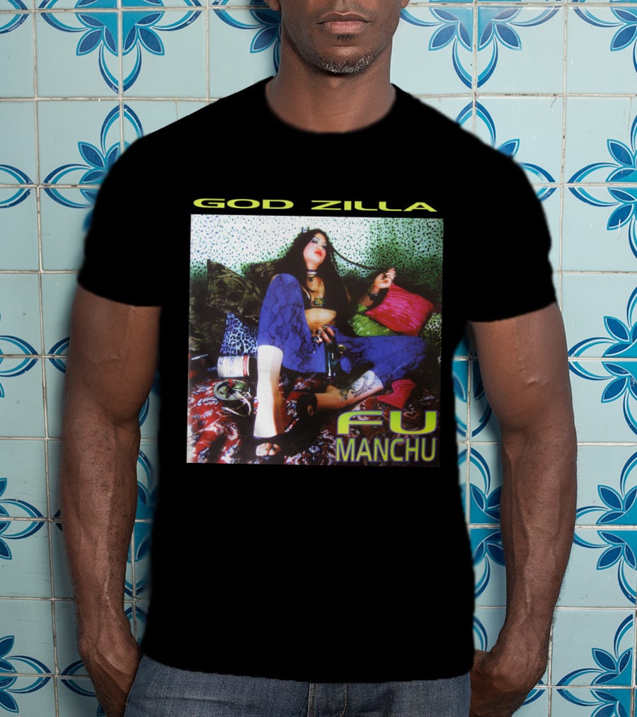 God Zilla Fu Manchu Fmc-33B T-Shirt