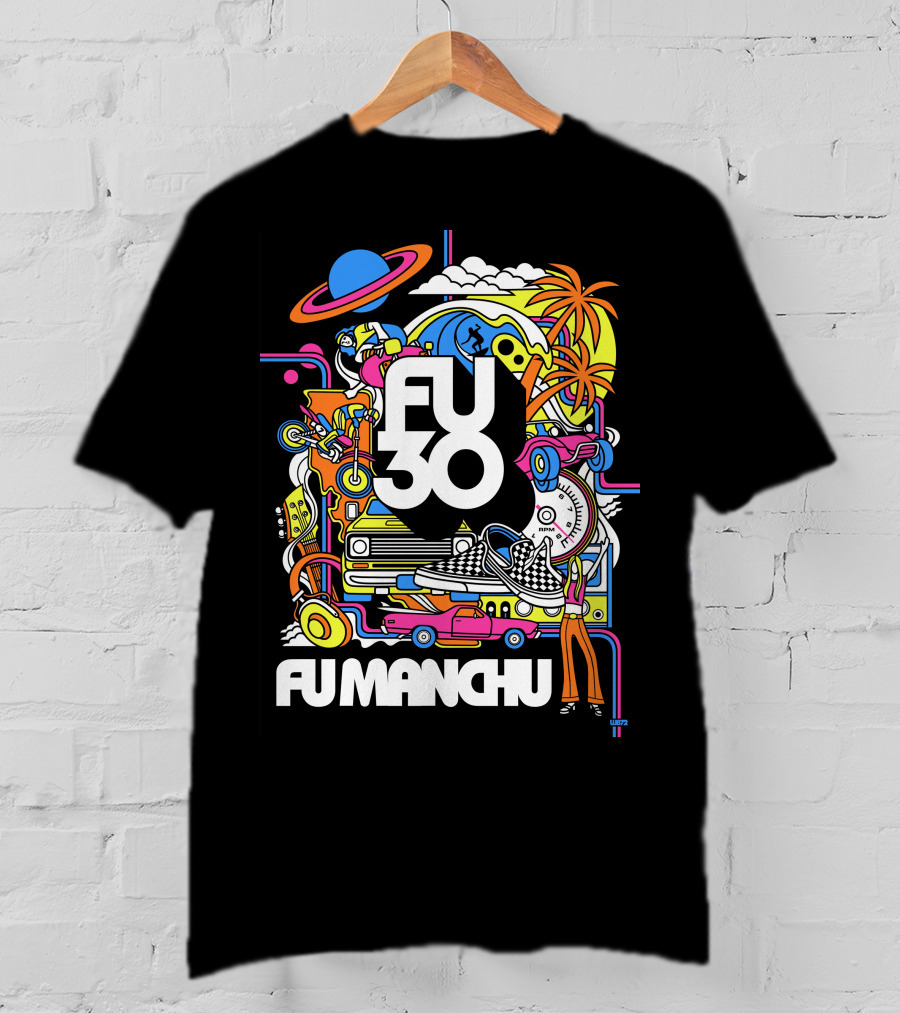 Fu30 Fu Manchu T-Shirt