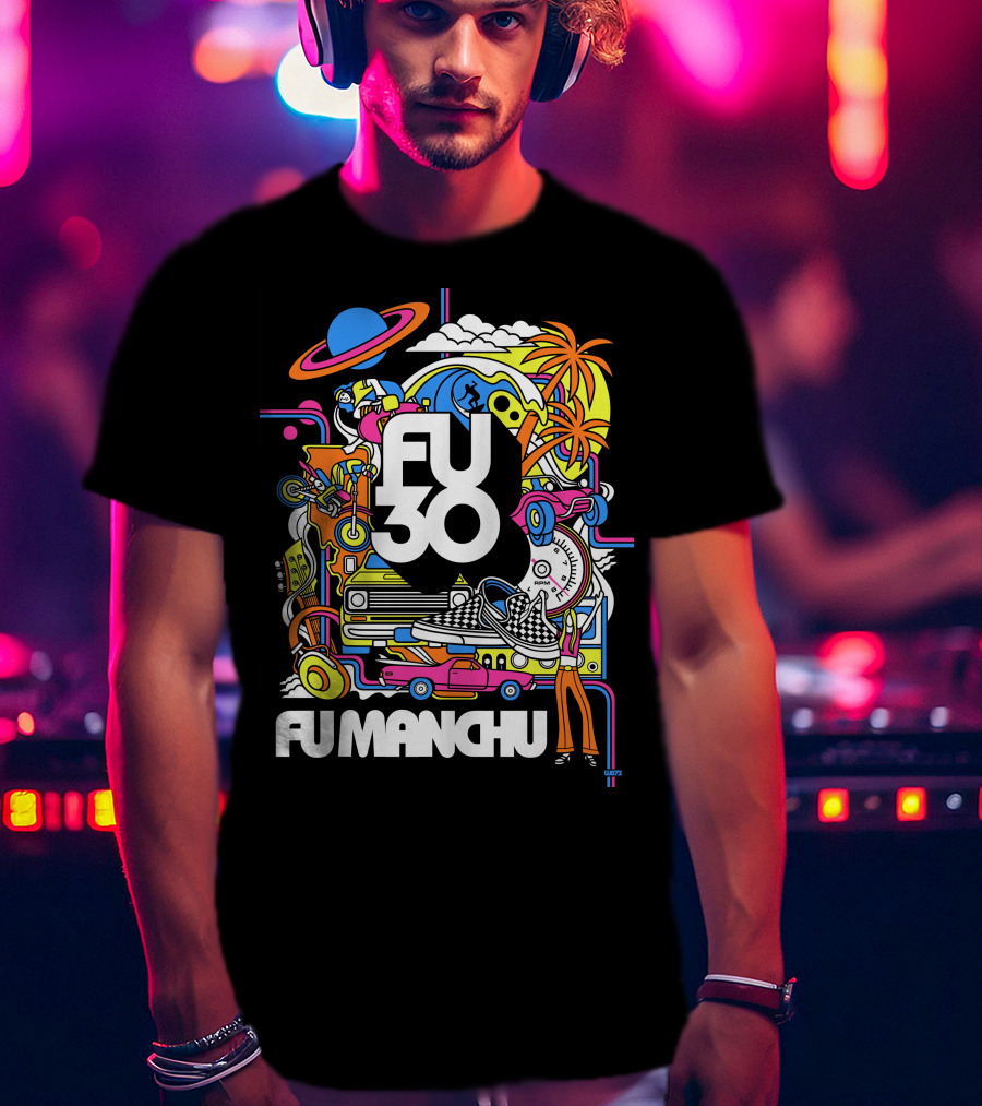 Fu30 Fu Manchu T-Shirt