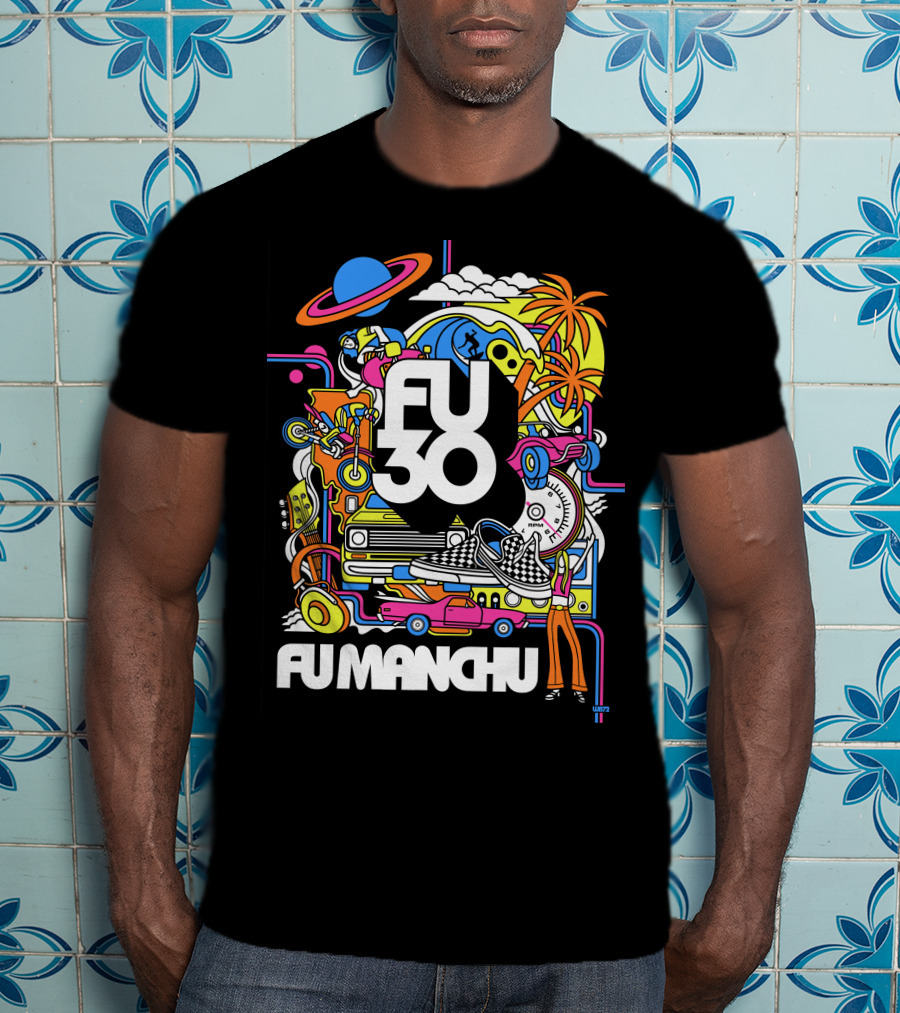 Fu30 Fu Manchu T-Shirt