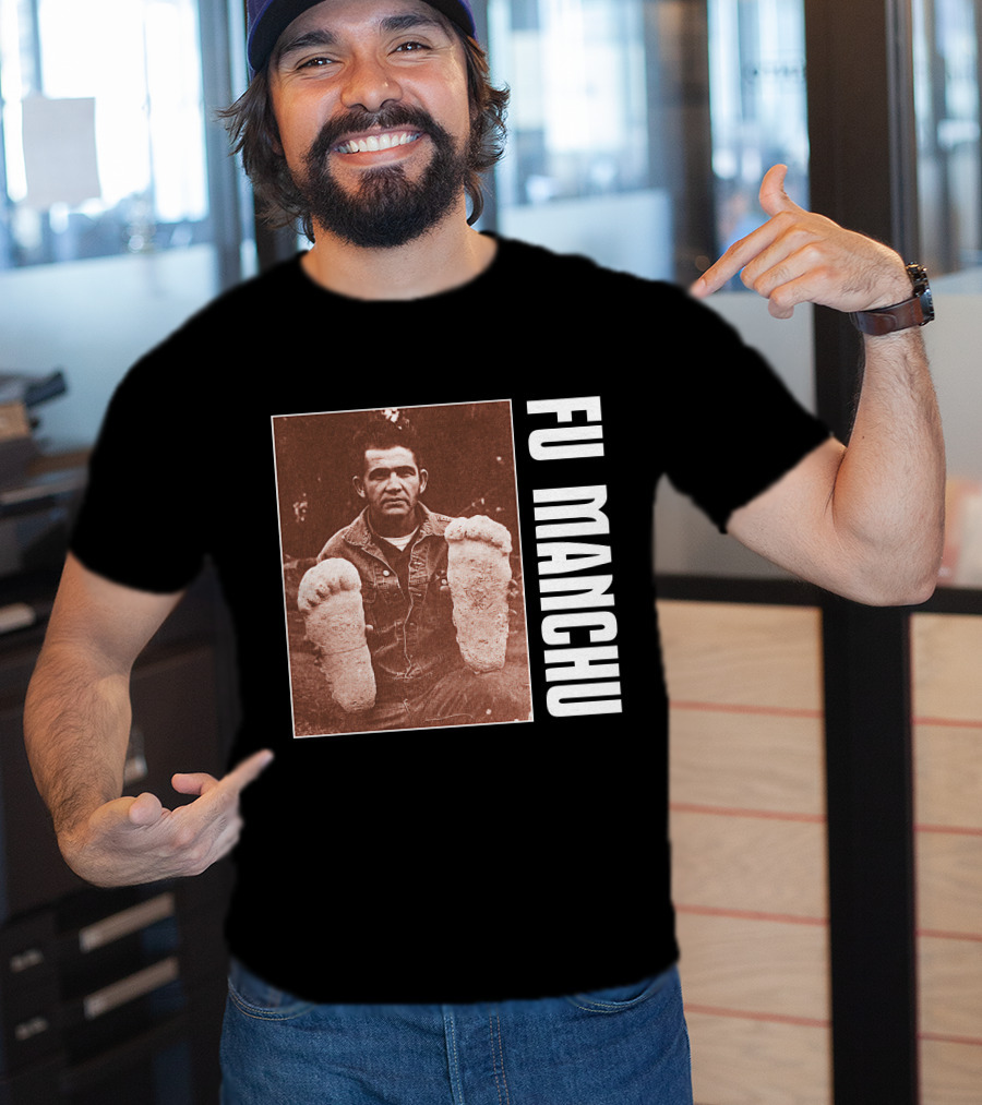 Fu Manchu Bigfoot Photo Fmc-23B T-Shirt