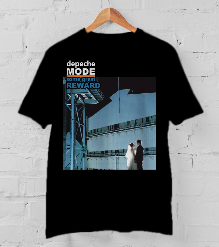 Depeche Mode Some Great Reward Album Cover Night Scene With Bride And Groom T-Shirt