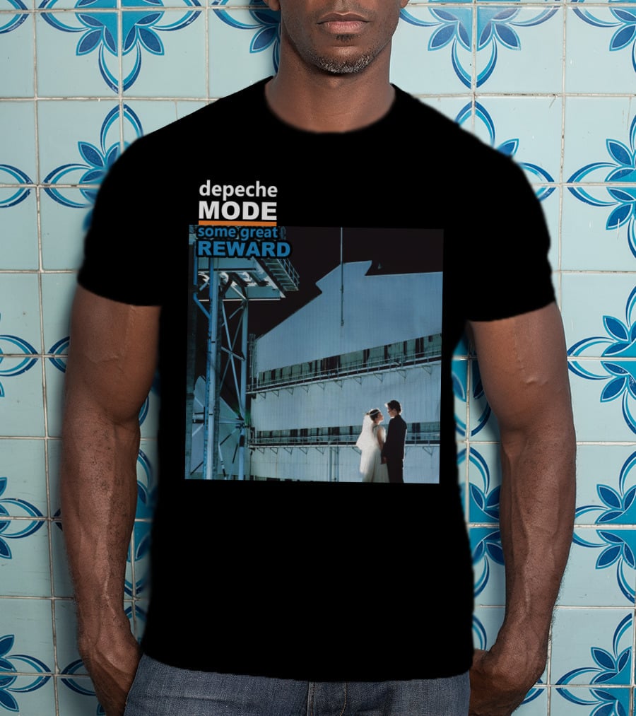 Depeche Mode Some Great Reward Album Cover Night Scene With Bride And Groom T-Shirt