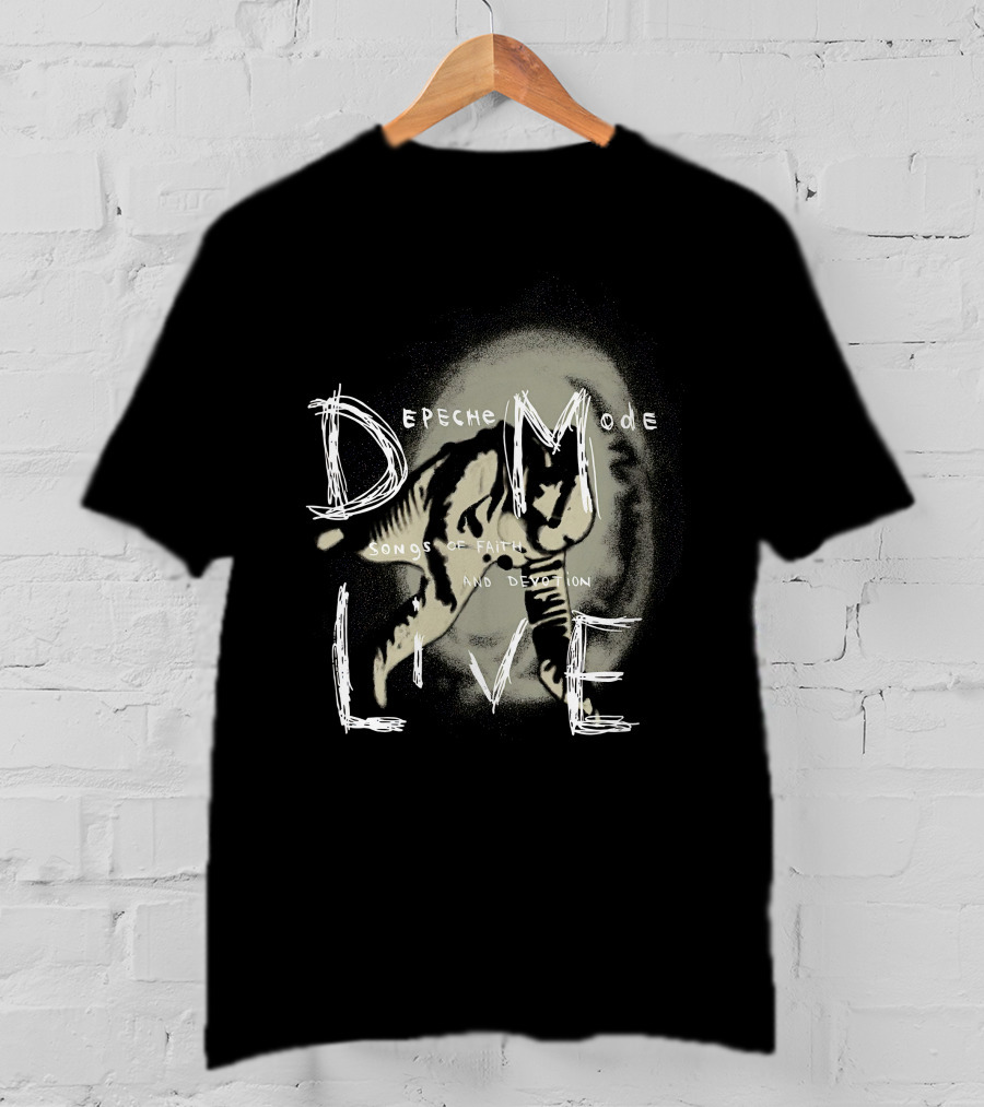 Depeche Mode Songs Of Faith And Devotion Live T-Shirt