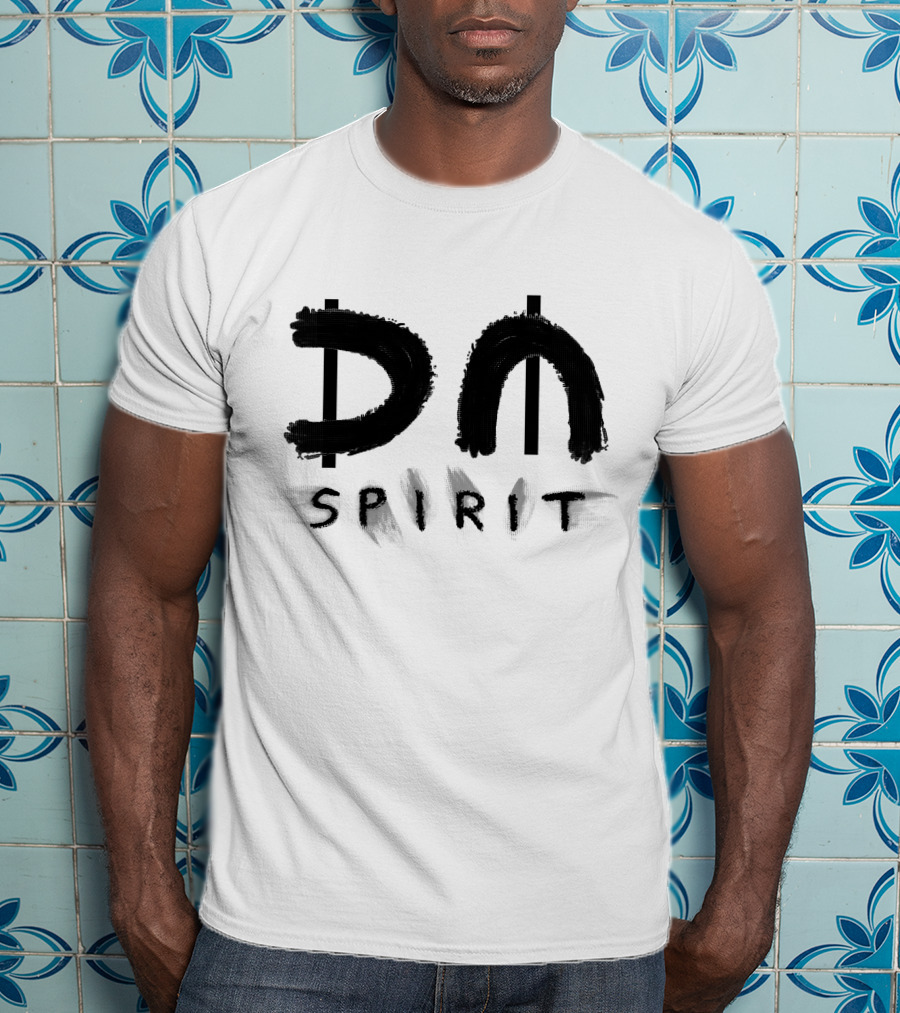 Depeche Mode Spirit Album Art Brush Strokes T-Shirt