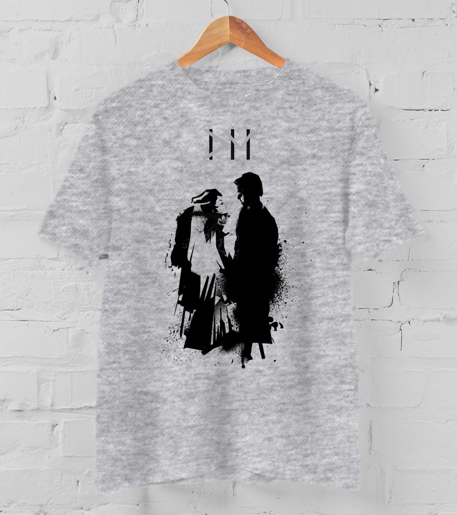 Dpm 44 Shadow Figures Silhouette Artwork T-Shirt