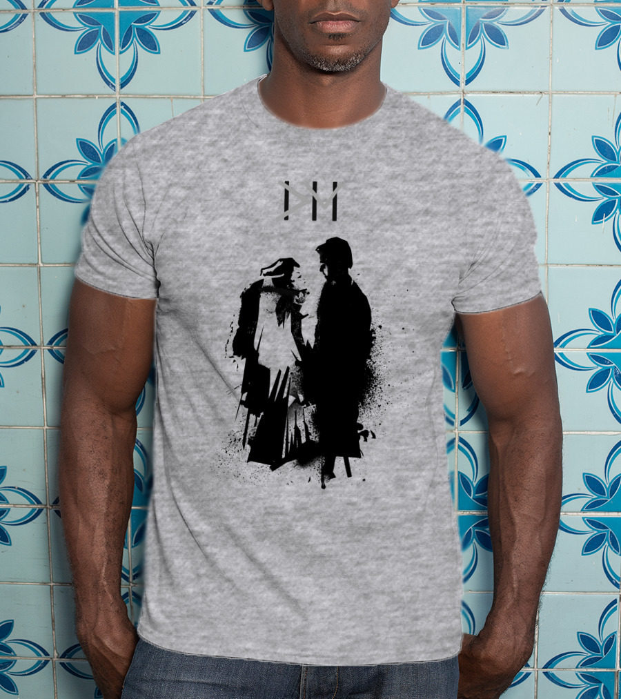 Dpm 44 Shadow Figures Silhouette Artwork T-Shirt