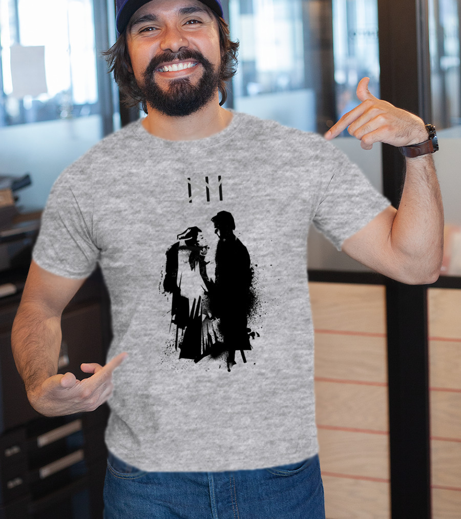 Dpm 44 Shadow Figures Silhouette Artwork T-Shirt