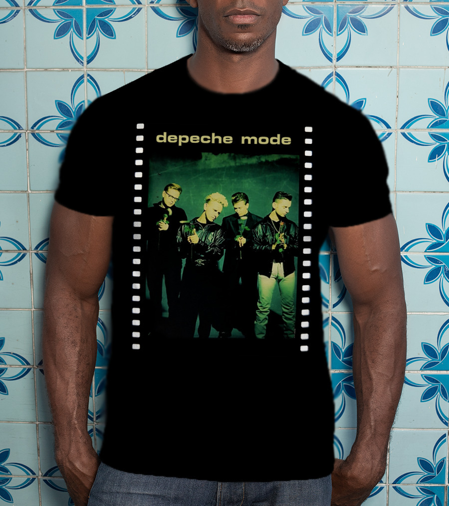 Depeche Mode Film Roll Portraiture T-Shirt