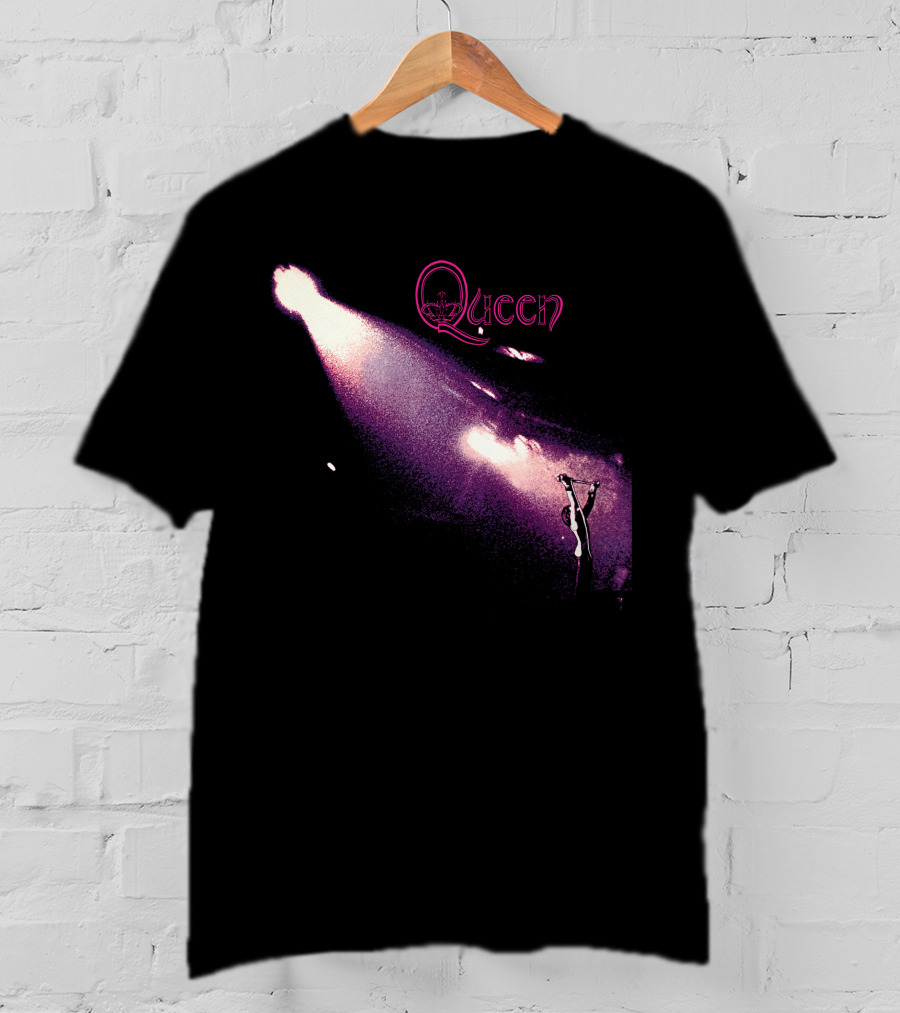 Queen Live Concert Stage Performance Spotlight Vibrant Night Scene T-Shirt