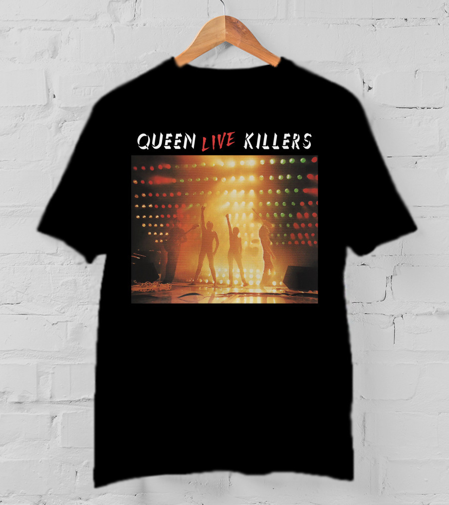 Queen Live Killers Tour Concert Print T-Shirt