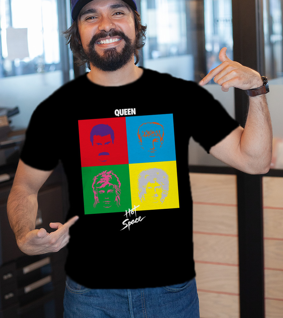 Queen Hot Space Album Cover Pop Art T-Shirt