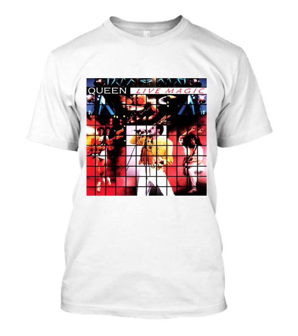 Queen Live Magic Concert Album Artwork Performance 1986 T-Shirt