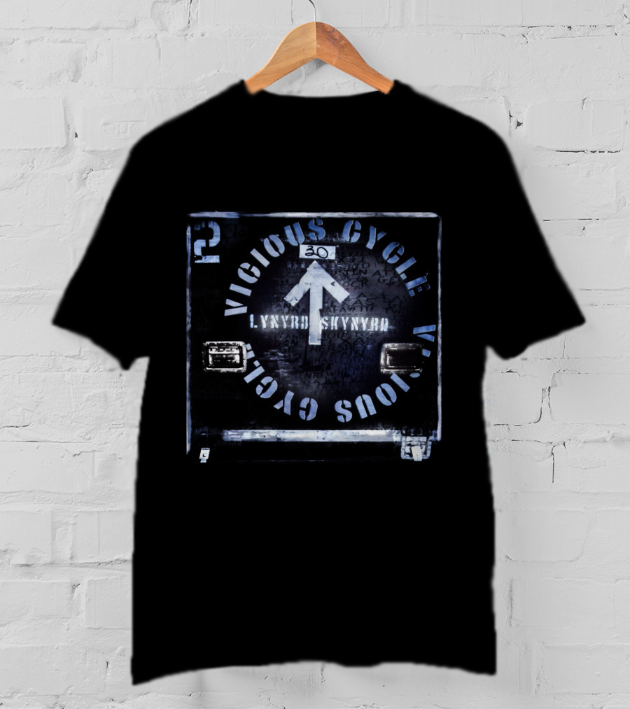 Lynyrd Skynyrd Vicious Cycle Tour 30 Ls (53) B T-Shirt
