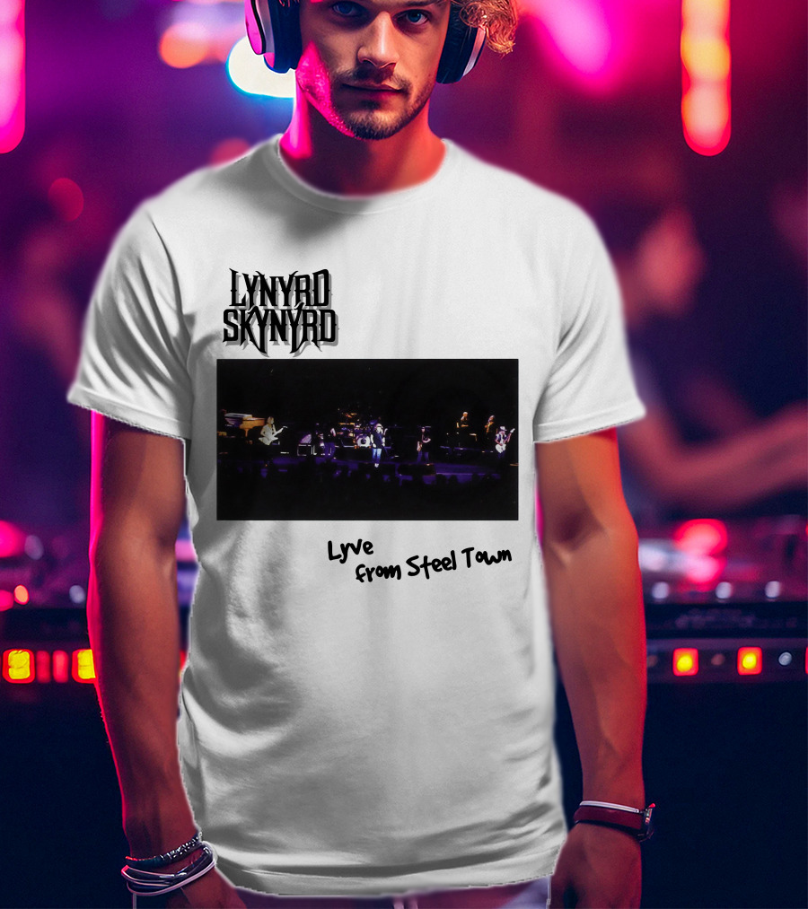 Lynyrd Skynyrd Lyve From Steel Town T-Shirt