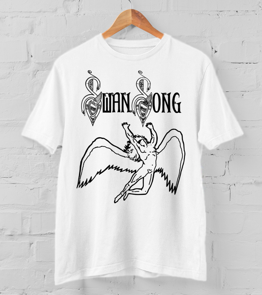 Lzp Swan Song Winged Figure T-Shirt