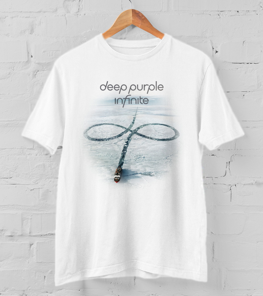 Deep Purple Infinite Arctic Ship Path T-Shirt
