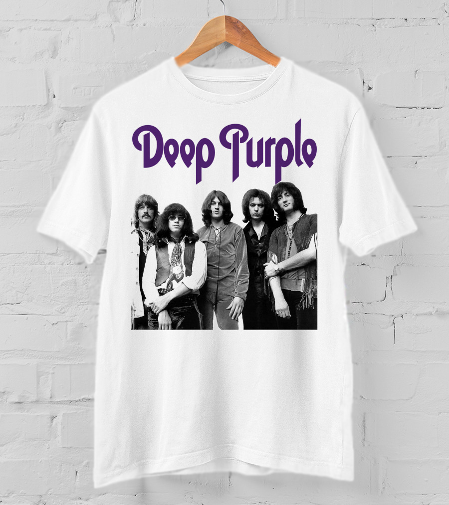 Deep Purple Band Photo Classic Album Era T-Shirt
