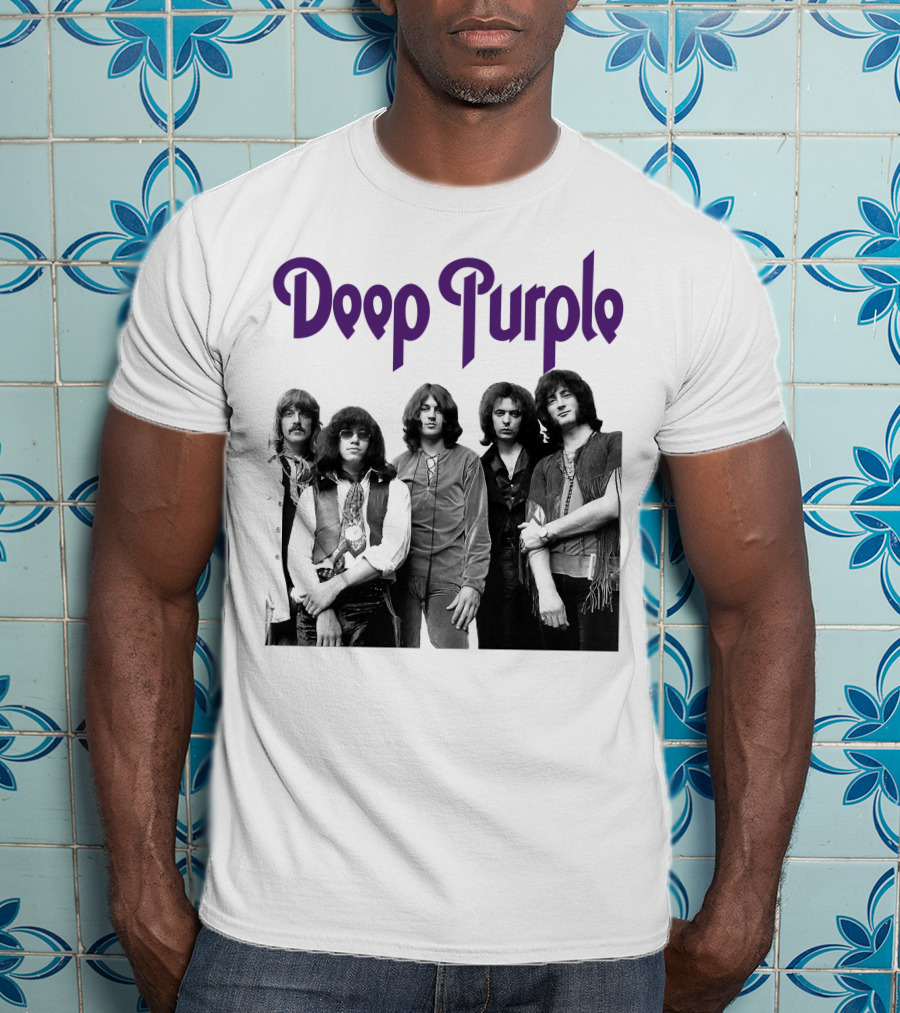 Deep Purple Band Photo Classic Album Era T-Shirt