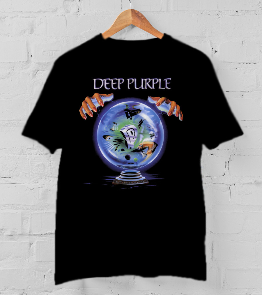 Deep Purple Abandon Album Artwork Crystal Ball T-Shirt