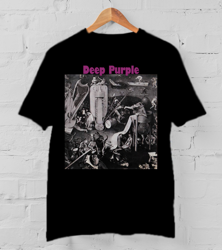 Deep Purple Garden Of Earthly Delights Bosch T-Shirt