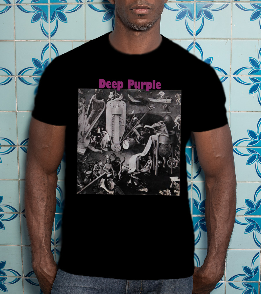 Deep Purple Garden Of Earthly Delights Bosch T-Shirt