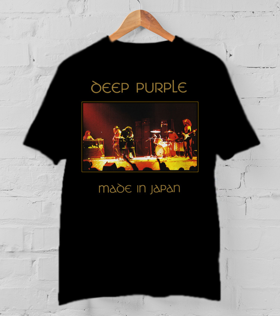 Deep Purple Made In Japan Live Concert Performance T-Shirt