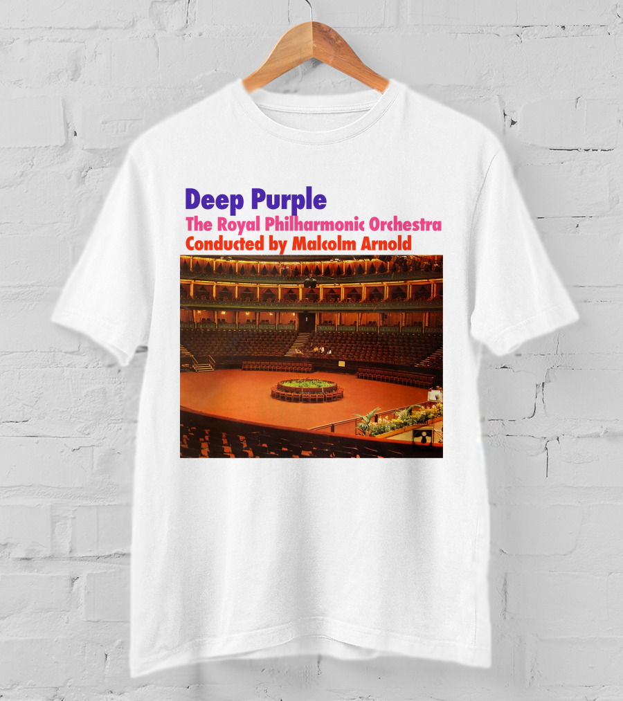 Deep Purple The Royal Philharmonic Orchestra Conducted By Malcolm Arnold T-Shirt