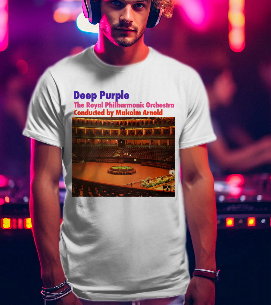 Deep Purple The Royal Philharmonic Orchestra Conducted By Malcolm Arnold T-Shirt