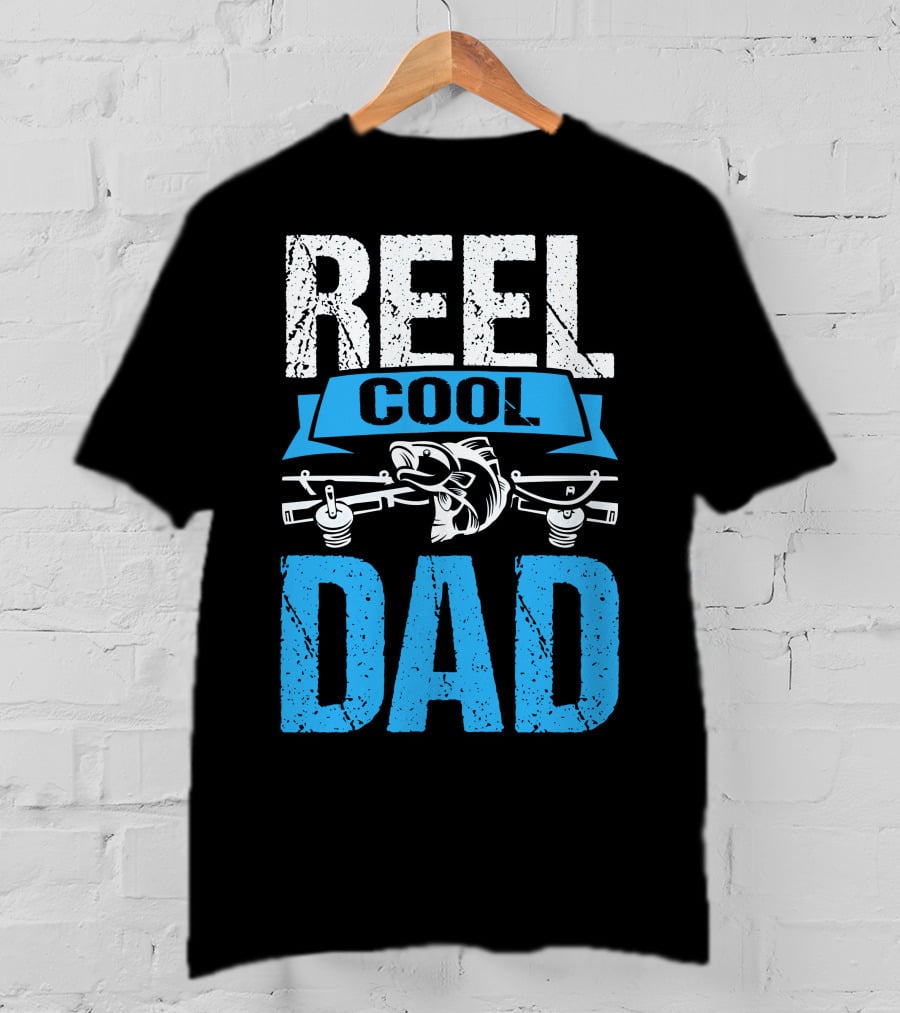 Reel Cool Dad Fishing T-Shirt