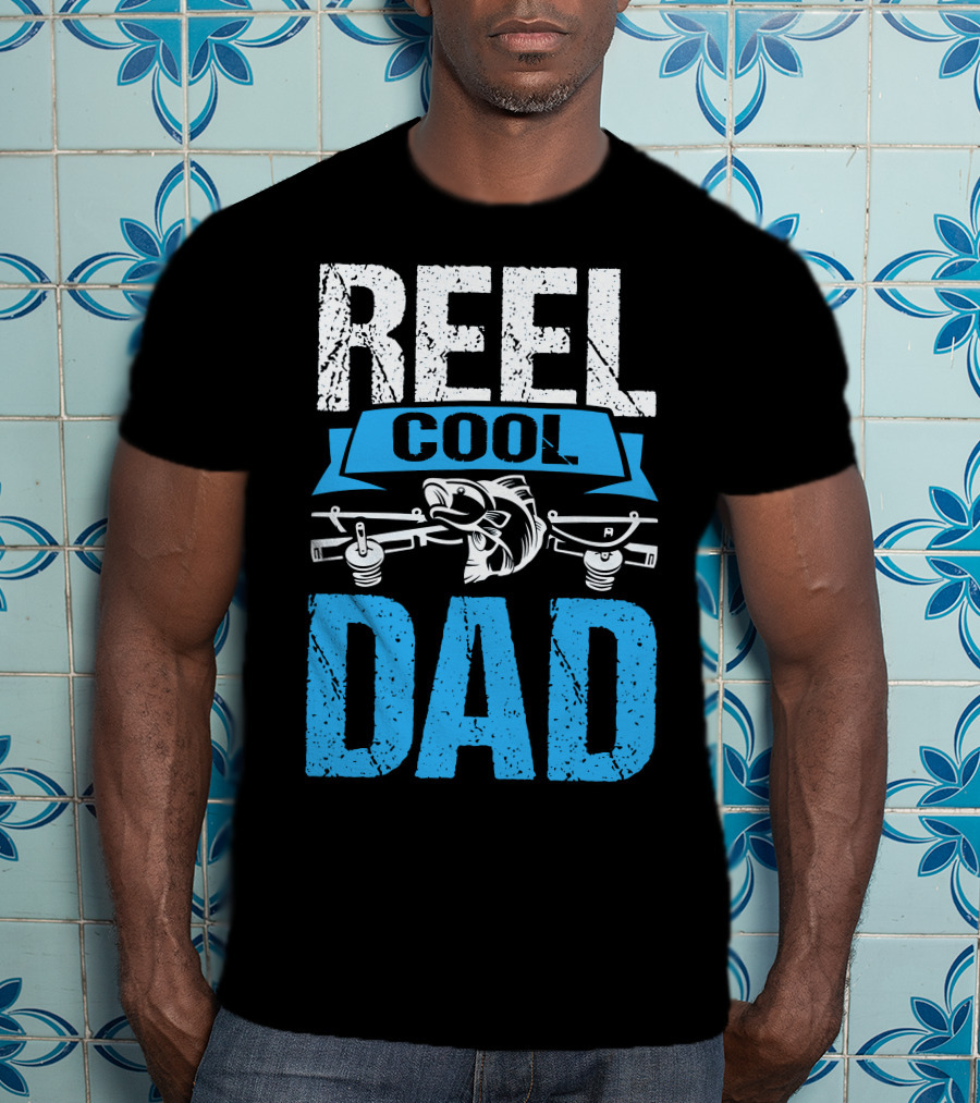 Reel Cool Dad Fishing T-Shirt