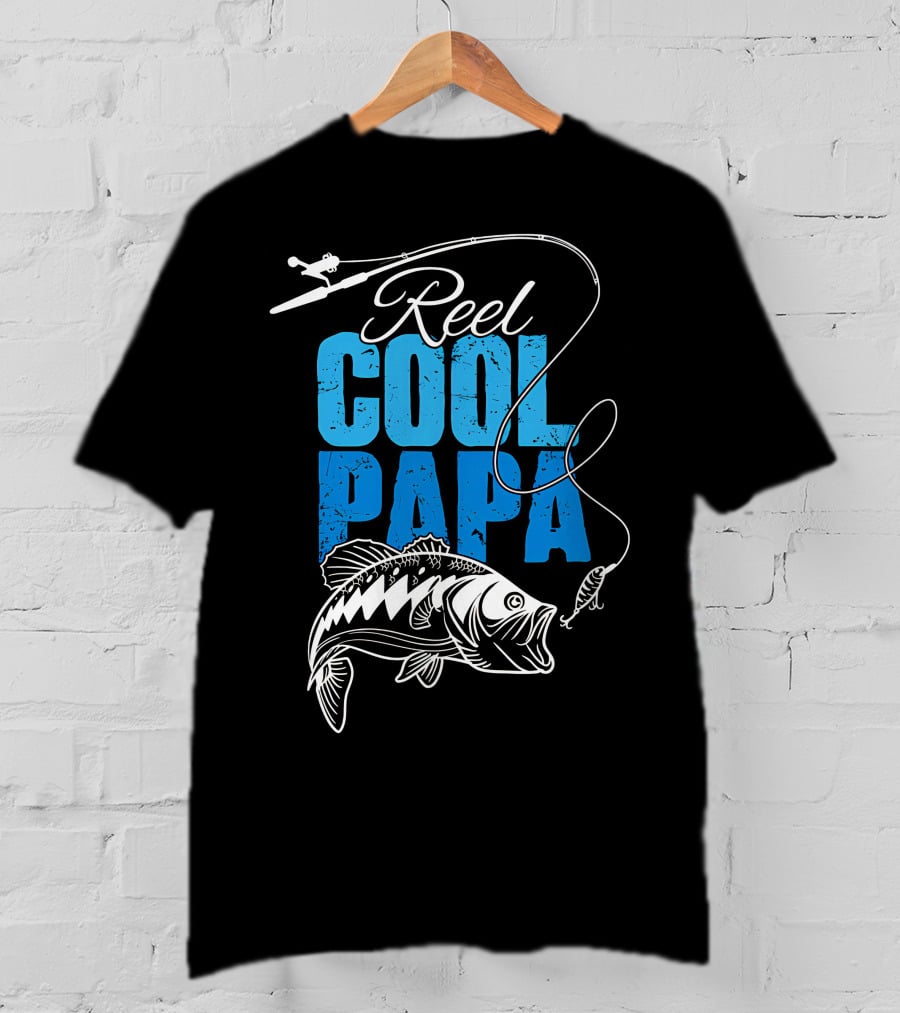 Reel Cool Papa Fishing T-Shirt